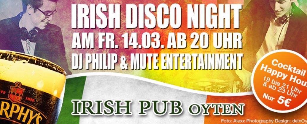 Irish Disco Night im Irish Pub Oyten