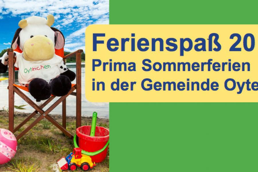 Das Ferienspaßprogrammheft mit Angeboten für Kinder und Jugendliche von 4-27 Jahren liegt in den Schulen, im Jugendzentrum und im Rathaus